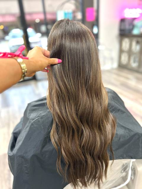 Long mushroom brown, smooth and glossy